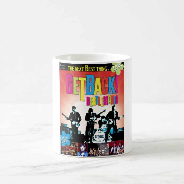 GetBack!® Beatlemania Poster Mug Officiel (Centre)