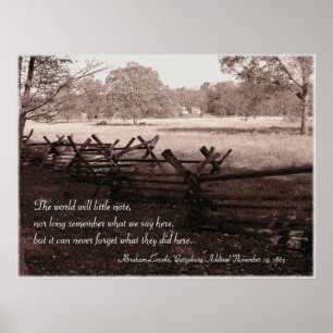 Gettysburg - affiche #2 de champ de bataille