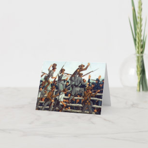 Gettysburg, bataille à la carte de note de