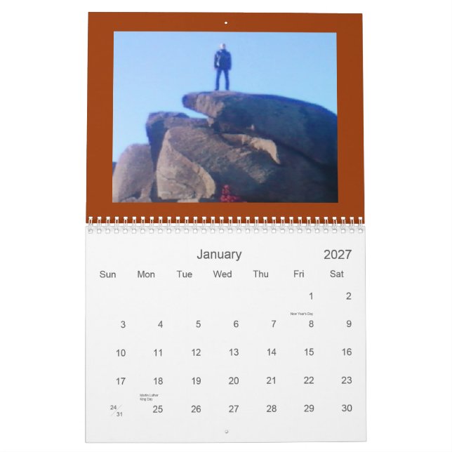 Gettysburg - le repaire du diable - calendrier (Jan 2027)