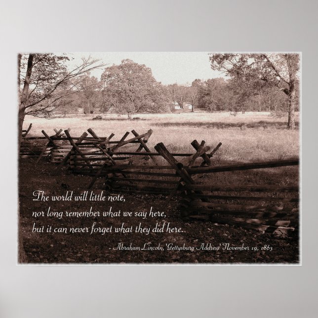 Gettysburg - Poster du champ de bataille #2 (Devant)