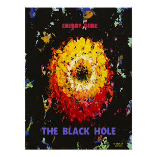GGAST - Le Trou Noir - 20"x 26,67" Affiche Glossy