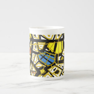 GGAST Série Or - Élégante Tasse en Porcelaine