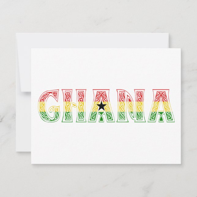 Ghana Colors design ! (Devant)