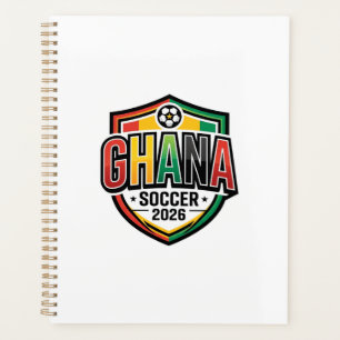 Ghana Football 2026 Football Gras Pays Typographie