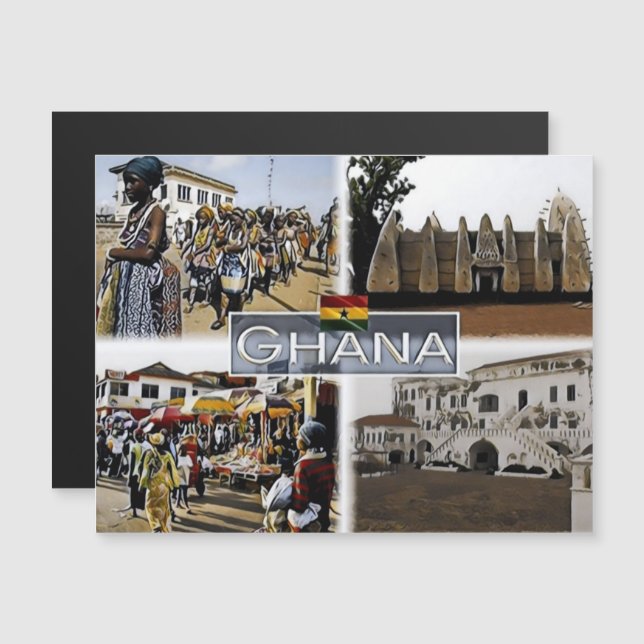 Ghana - Mosaic - (Devant / Derrière)