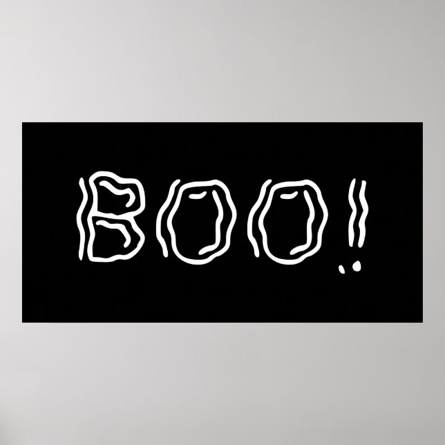 Ghomajorité Boo ! Poster (Devant)