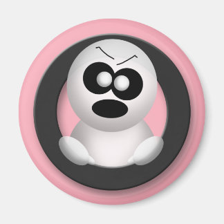 Ghost en colère - Magnet d'Halloween