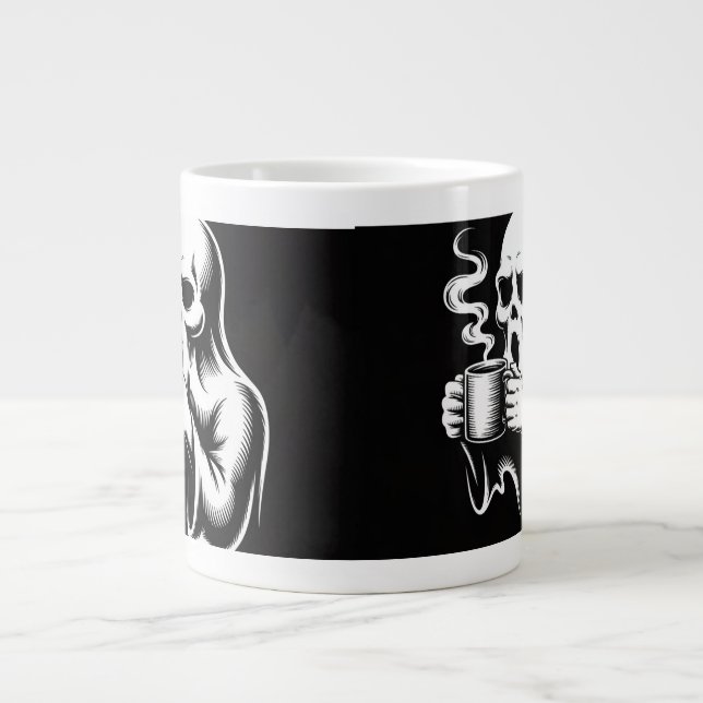 Ghost Mug Art Design – Spooky Cute Halloween  (Devant)