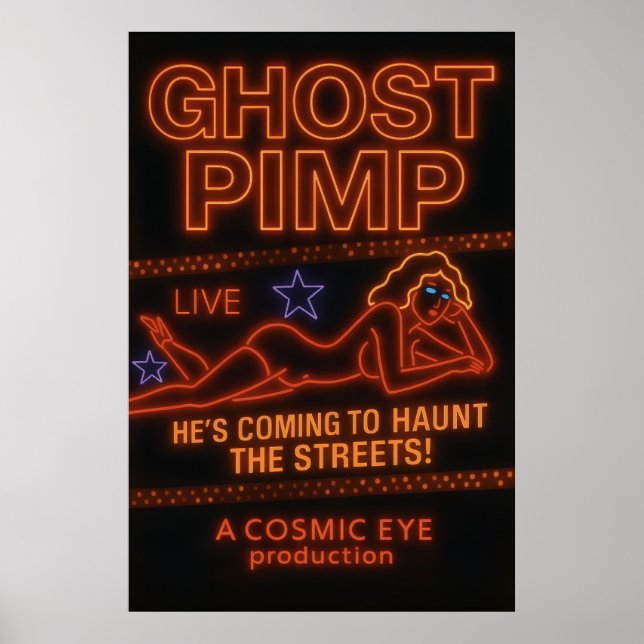 Ghost Pimp Poster (Devant)