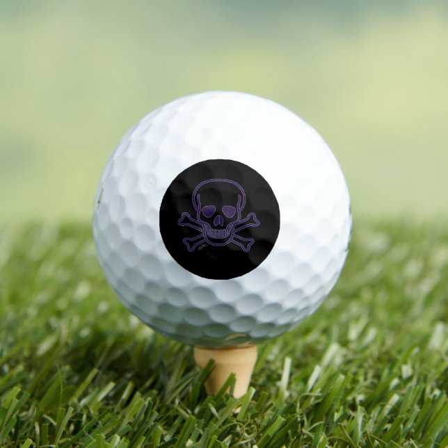 Ghost Skull Bridgestone e6 balles de golf 12 pk (T-shirt Insitu)