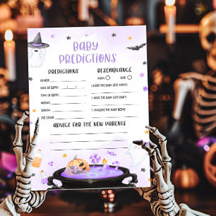 Ghoul Halloween Baby shower Baby Predictions Jeu