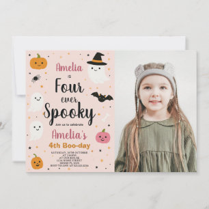 Ghoul-tastic Quatre Enfants Halloween Invitation d