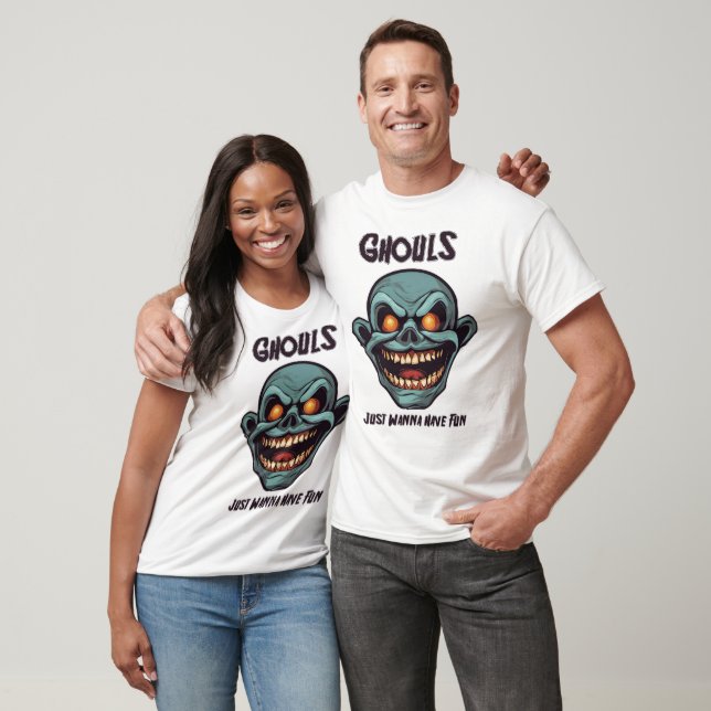 Ghouls veut juste s'amuser - T-shirt d'Halloween (Unisexe)