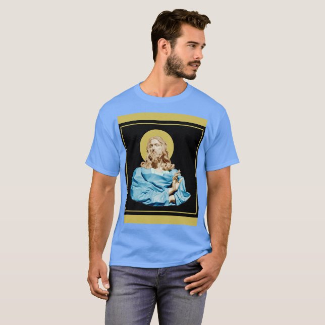 Gian Lorenzo Bernini Bust of Christ 1679 T-shirt (Devant entier)