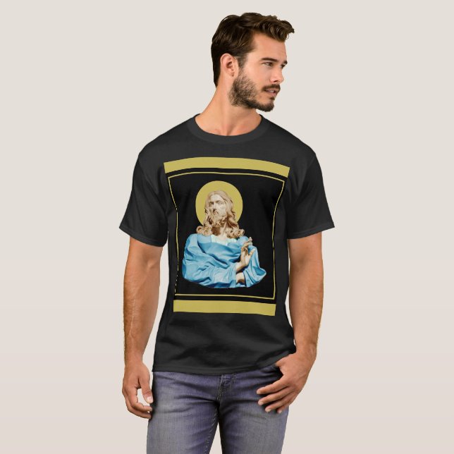 Gian Lorenzo Bernini Bust of Christ 1679 T-shirt (Devant entier)