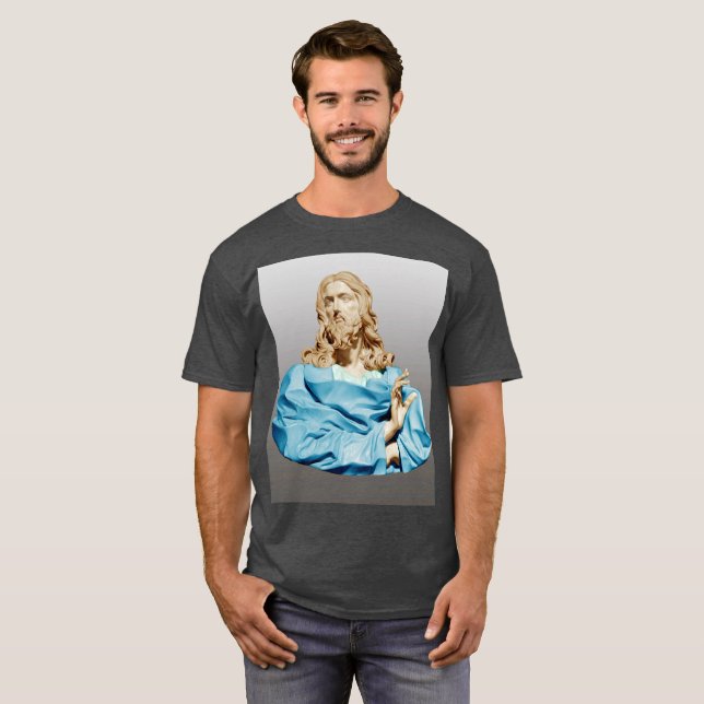 Gian Lorenzo Bernini Bust of Christ 1679 T-shirt (Devant entier)
