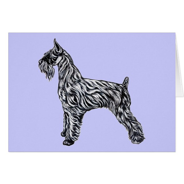 Giant Schnauzer (Devant horizontal)