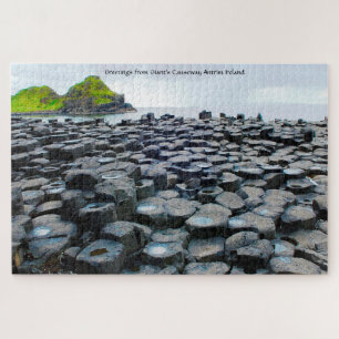 Giant's Causeway Antrim Irlande. Jigsaw Puzzle