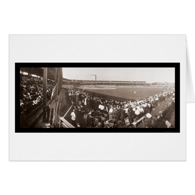 Giants Cubs Baseball Photo 1908 (Devant horizontal)