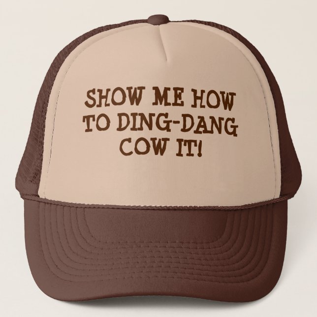 GIBBERISH CASQUETTE - DING DANG VOIR! (Devant)