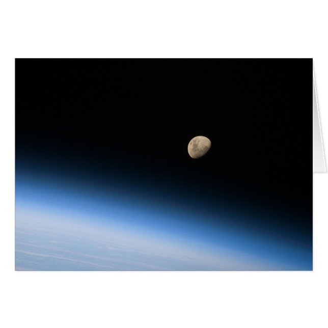 Gibbous Moon de Orbit Card (Devant horizontal)