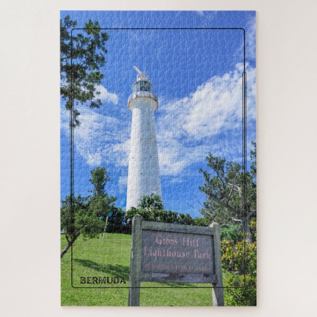 Gibbs Hill Lighthouse Park, Bermuda Puzzle (Vertical)