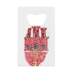 Gibraltar Drapeau Empreinte Pays Fierté