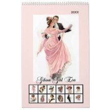 Gibson Girls Wall 2021 Calendrier