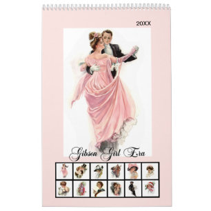 Gibson Girls Wall 2021 Calendrier