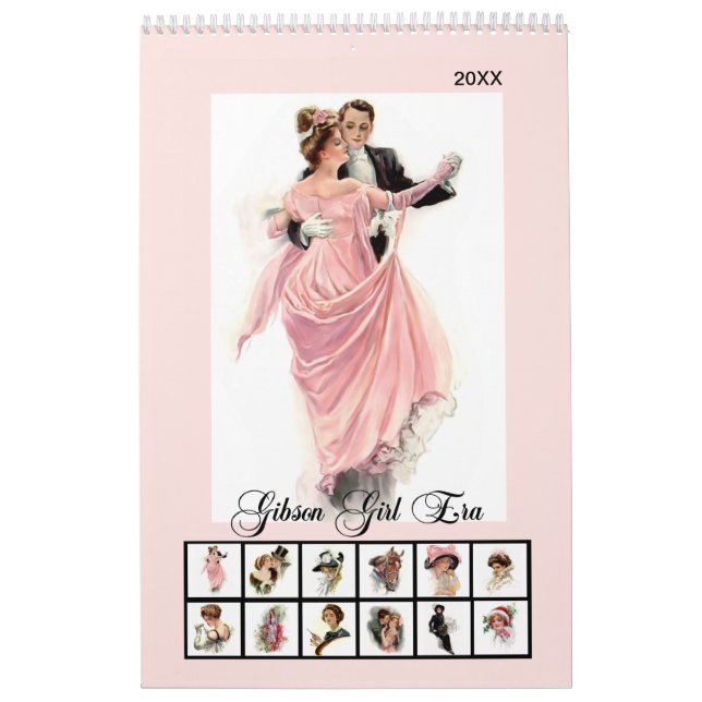 Gibson Girls Wall 2021 Calendrier (Protection)