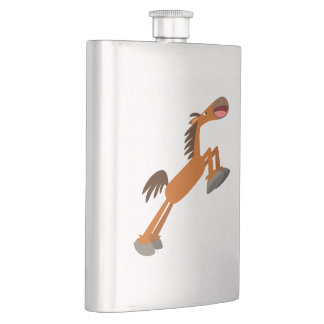 Giddyup, Horsey ! Cartoon Horse Classique Flacon