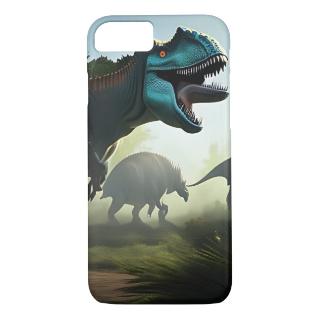 Giganotosaurus Dinosaures Prowling, coque iphone (Dos)