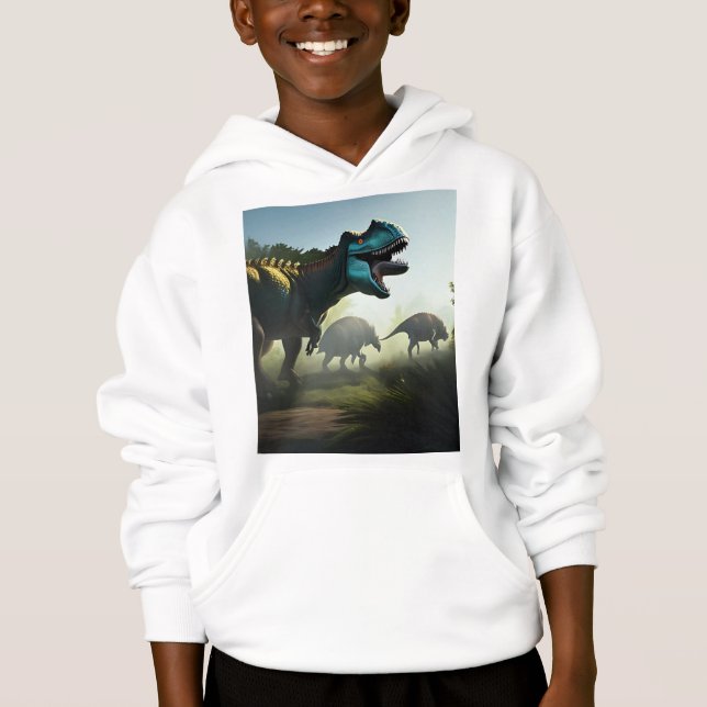 Giganotosaurus Dinosaures Prowling, Sweat - shirt  (Devant)