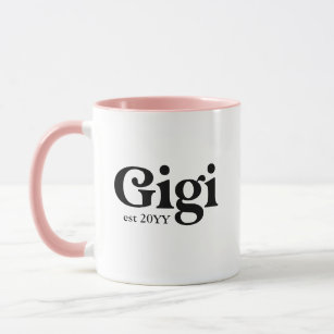 Gigi a établi Custom Grandma Mug