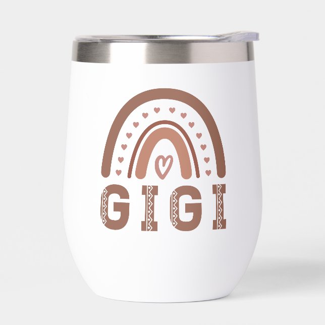 Gigi Boho Arc-en-ciel mignon cadeau Grandma (Gauche)