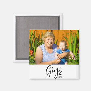 Gigi Photo Cadeau Magnet Established