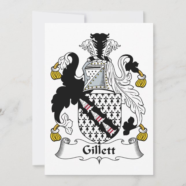 Gillett Family Crest (Devant)