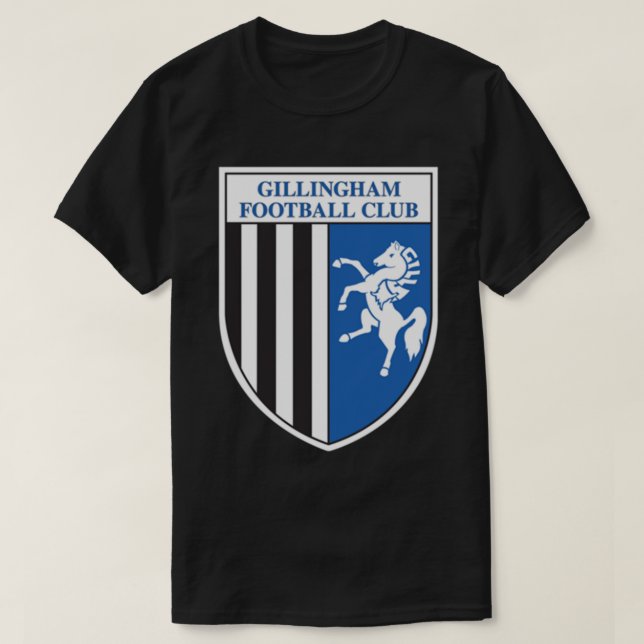 Gillingham FC logo - Stripes Classic T-shirt (Design devant)