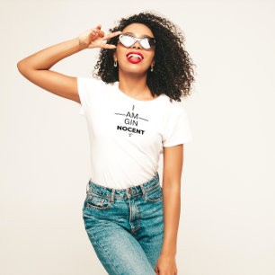 Gin Nocent Dames V T-Shirt Cou