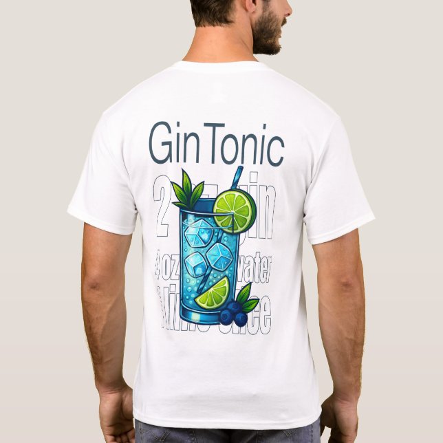 Gin tonic T-shirt (Dos)