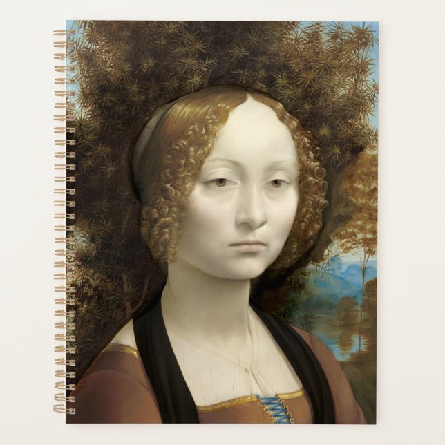 Ginevra de' Benci Leonardo da Vinci (Devant)
