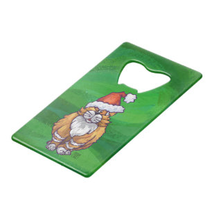 Ginger Chat Noël Sur Vert