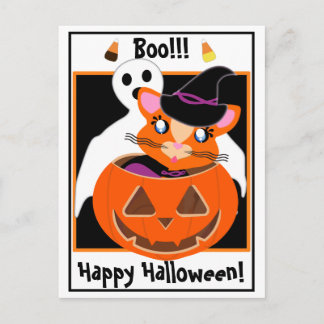 Ginger Toon Kitty Boo ! Carte postale