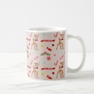 Gingerbread biscuit cerf de vacances MUG