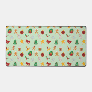 Gingerbread Cookie Desk Mat