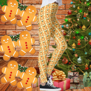 Gingerbread et Holly - Leggings de Noël