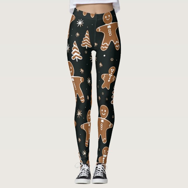 Gingerbread homme Leggings (Devant)