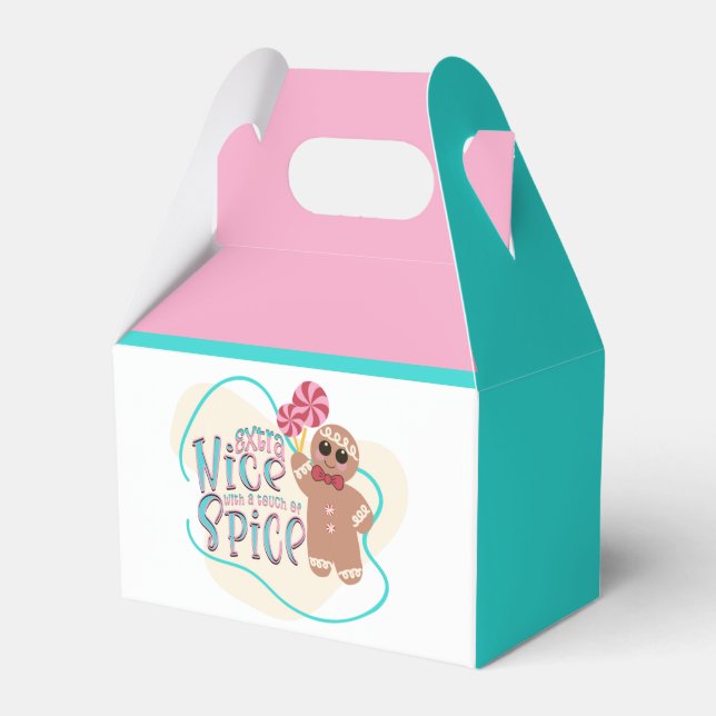 Gingerbread Homme Noël Ballotins (Verso)