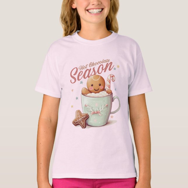 Gingerbread Man Kids Tshirts (Devant)
